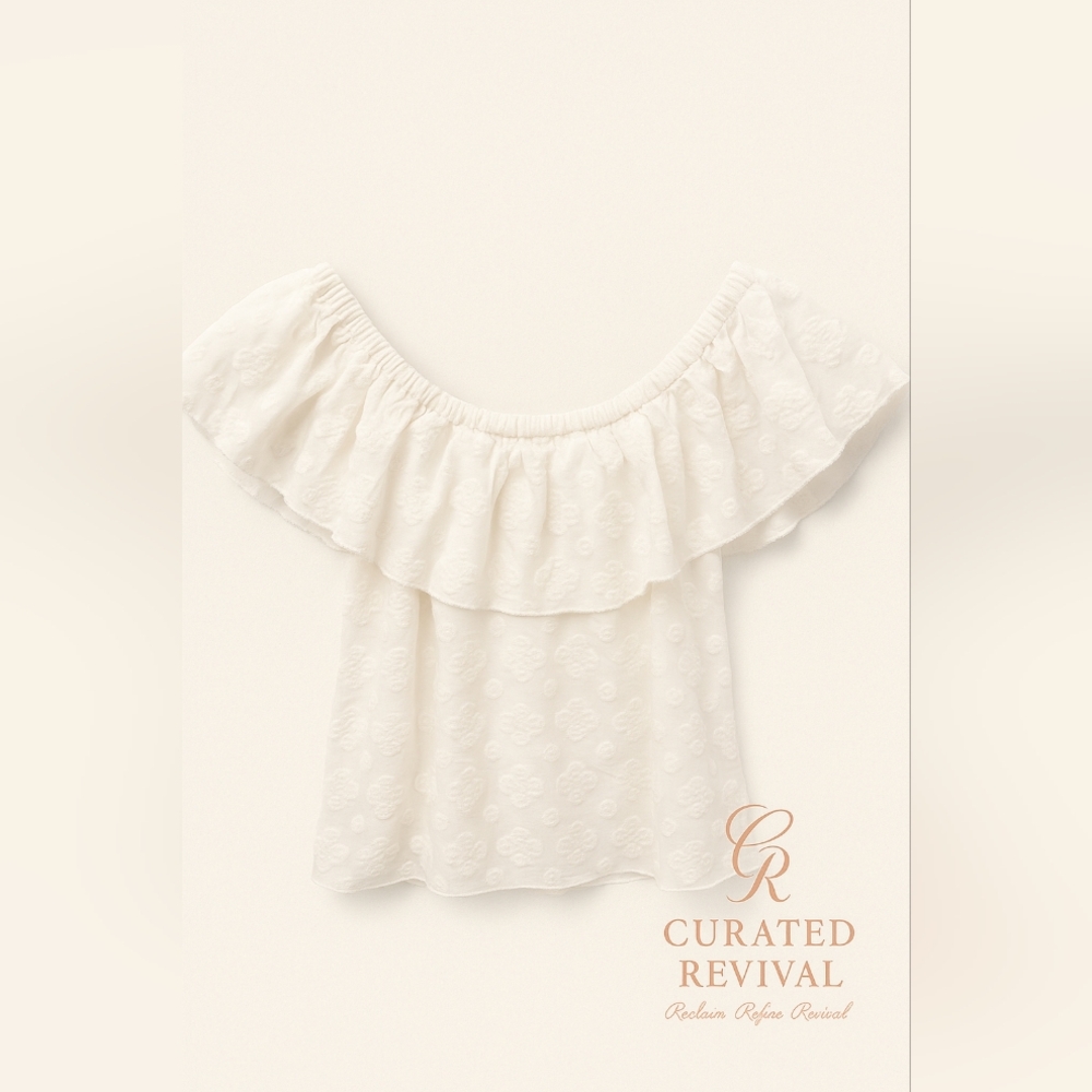 Wilfred Off-Shoulder White Blouse